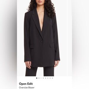 Open Edit Oversized Blazer